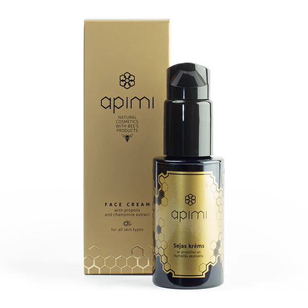 [AP-FACE-CR-CH-50] Apimi Face Cream with propolis and chamomile extract