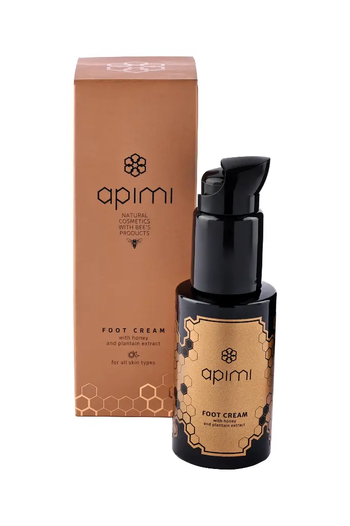 [AP-FOOT-CR-PL-50] Apimi Foot Cream  with Honey and Plantain extract